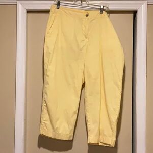 Basic Edition yellow ankle pant 16